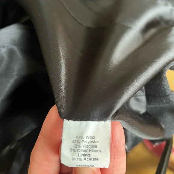 J. Crew Black Wool-blend Tailored Lady Day Top Coat Knee-Length - Picture 5 of 7